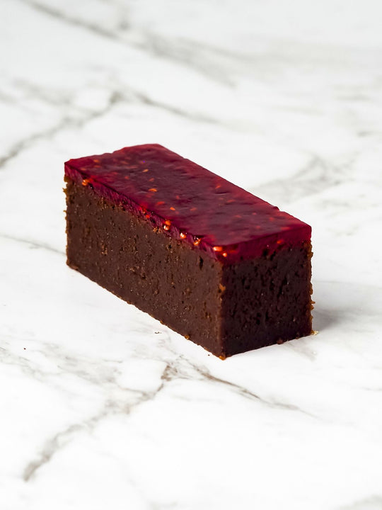 Chocolate Mud Cake with Raspberry Pate Gluten Free Chocolate Mud Cake Best Gluten Free Desserts Melbourne Gluten Free Bakery Northcote Dandenong Desserts Delivery Melbourne Regional Victoria Accredited by Coeliac Australia