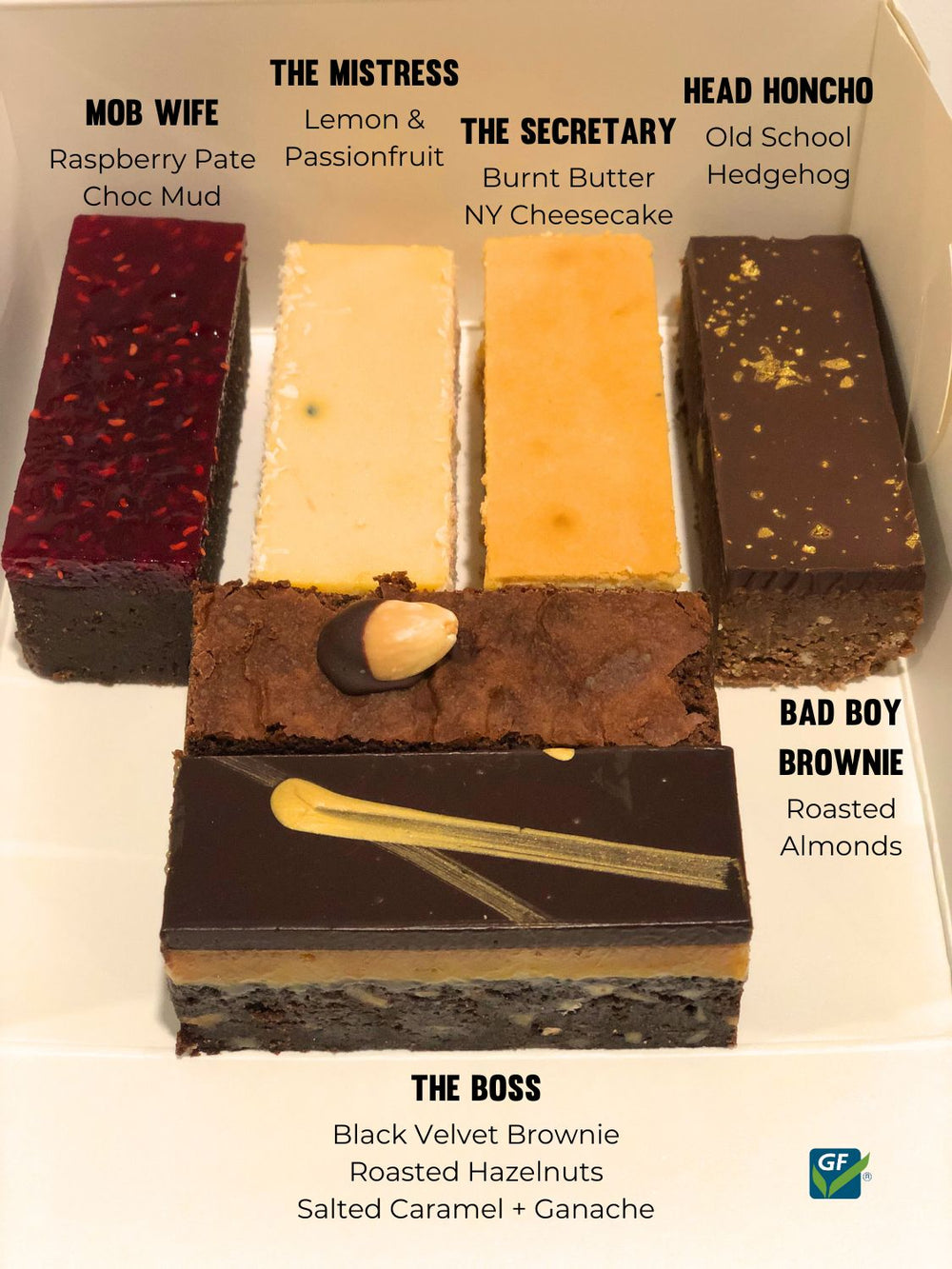 Father's Day Boss Pack - Decadent Gluten Free Dessert Bars & Cookies