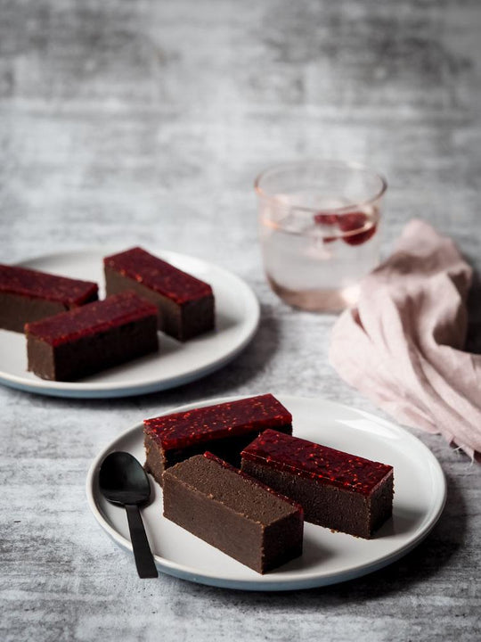 Mob Wife Dessert Bar Slice 100% Gluten Free Dessert Bar Raspberry Pate Chocolate Mud Best Gluten Free Desserts Melbourne Next Business Day Delivery Gluten Free Bakery Melbourne Wide Delivery Gluten Free Desserts Northcote Gluten Free Bakery Northcote