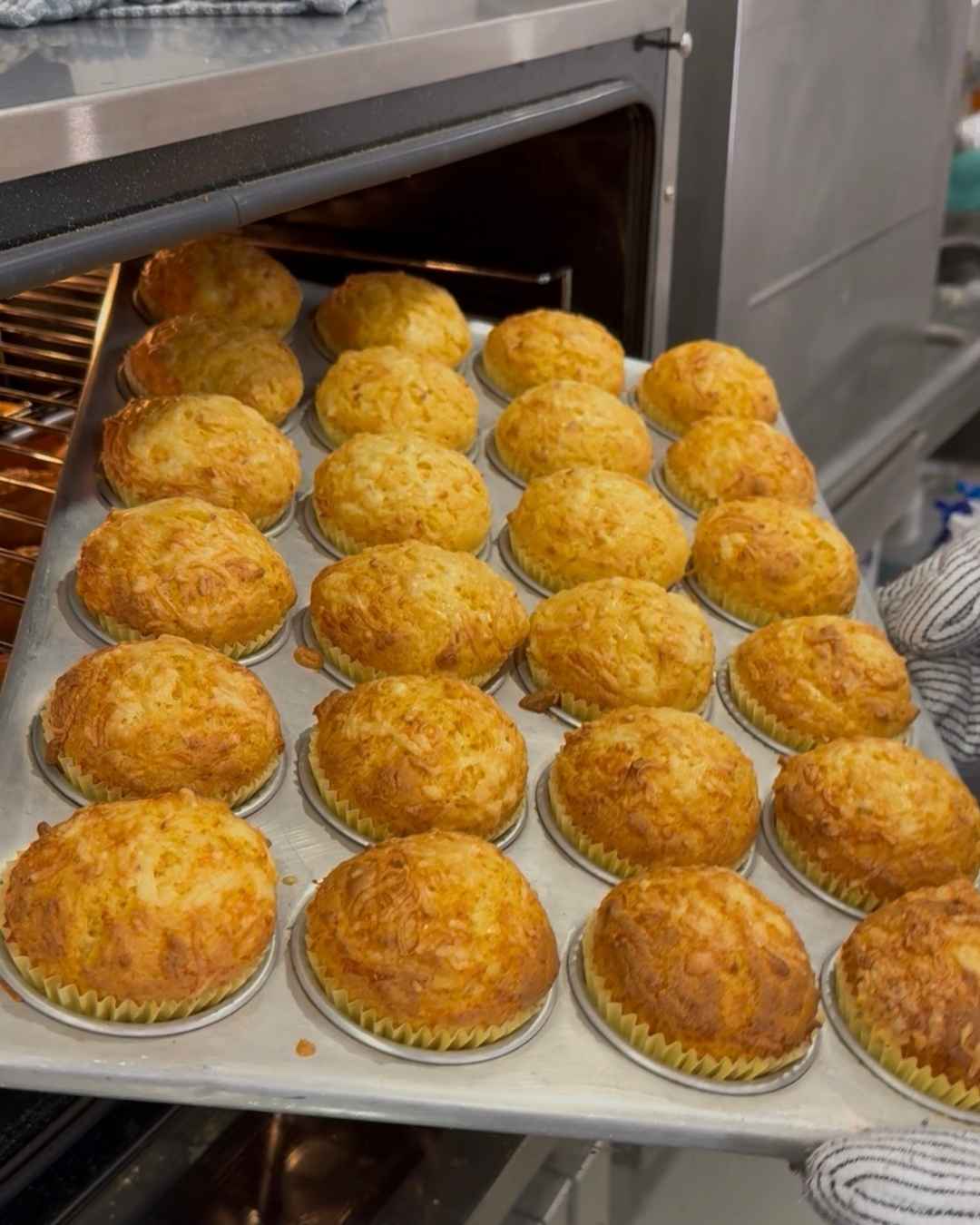 Gluten Free Three Cheese Savoury Muffins | 100% Gluten Free Bakery Butter Mafia