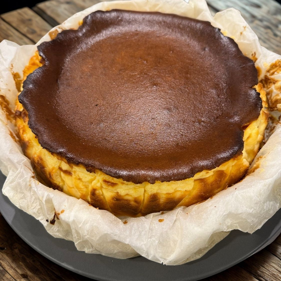 100% Gluten Free Basque Cheesecake with Caramelised Top Accredited by Coeliac Australia