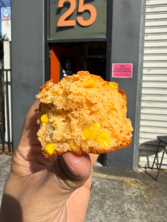 Corn Cheese &amp; Jalapeño Gluten Free Savoury Muffins Six Pack