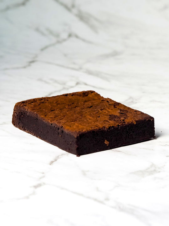 Chocolate Brownie Gluten Free Brownie Gluten Free Chocolate Brownie Fudge Brownie The Kingpin Brownie Block 100% Gluten Free Macadamia Dark Chocolate Brownie Best Gluten Free Brownie Melbourne Australia Wide Shipping Next Day Delivery Melbourne Safe for Coeliacs Dedicated Gluten Free Bakery