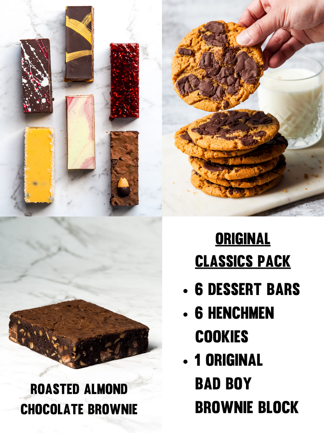 Assorted Dessert Bars & Cookies - Classics Pack