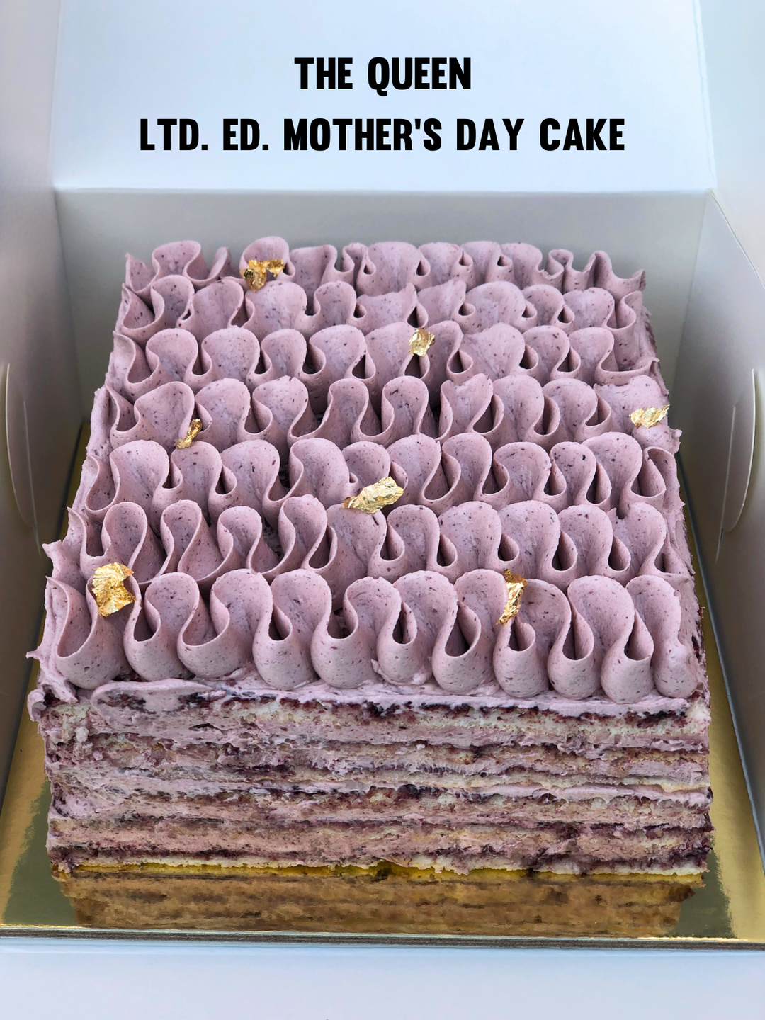 Mother's Day Gluten Free Cake - Coconut and Blackberry 100% Gluten Free Dedicated Gluten Free Bakery