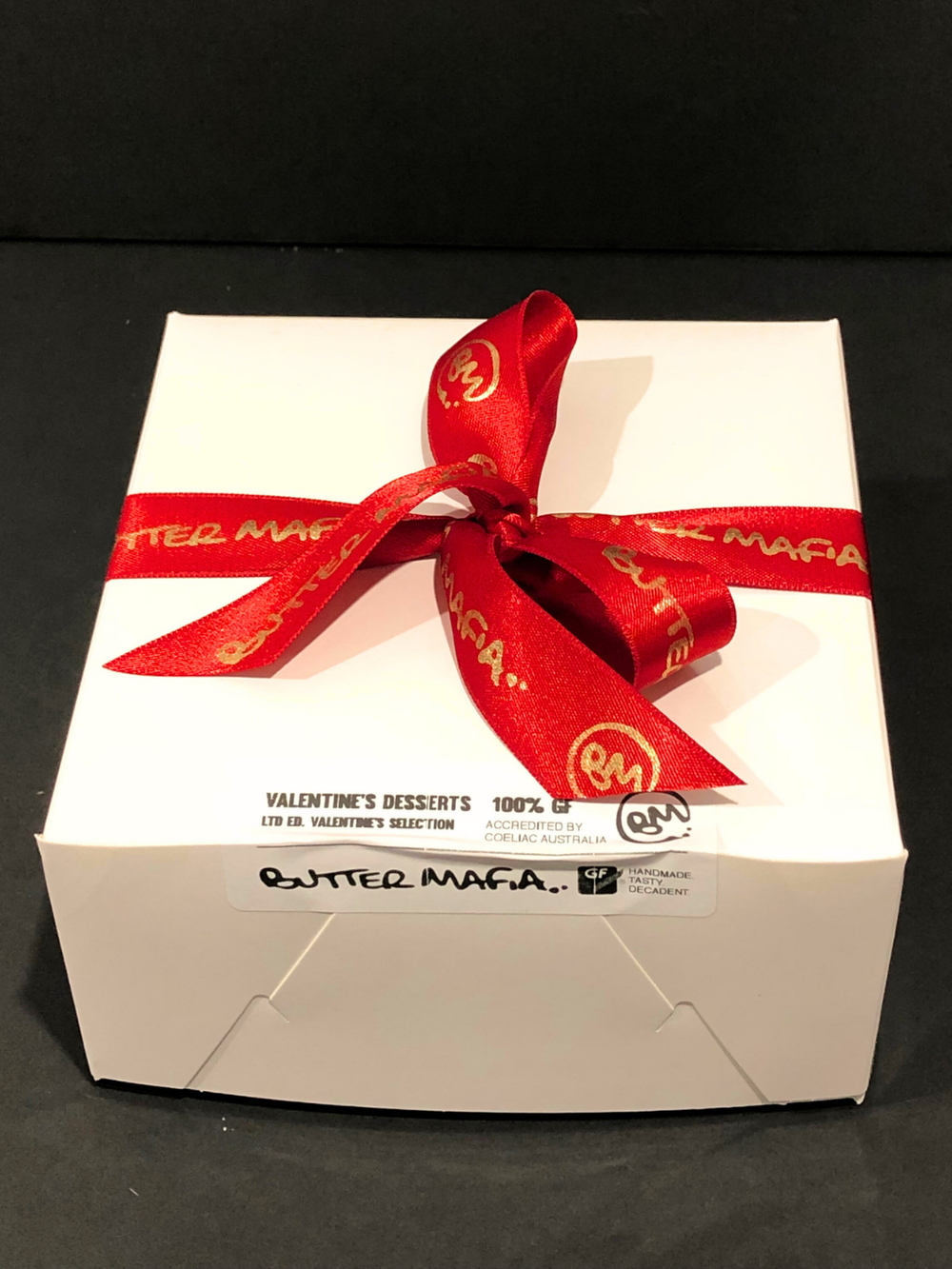 Valentine's Day Dessert Box Gift Wrapped