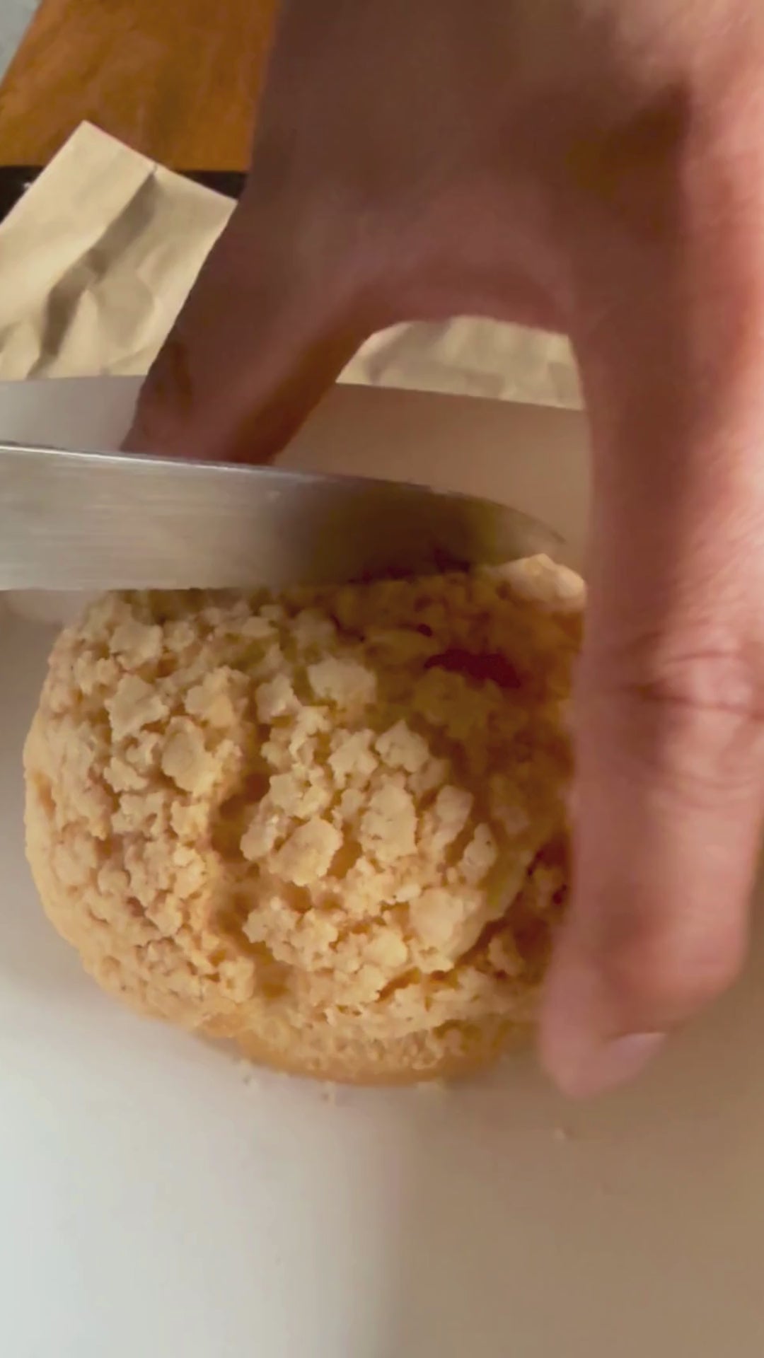 Cloud 9 Choux Pastry filled with whipped mascarpone